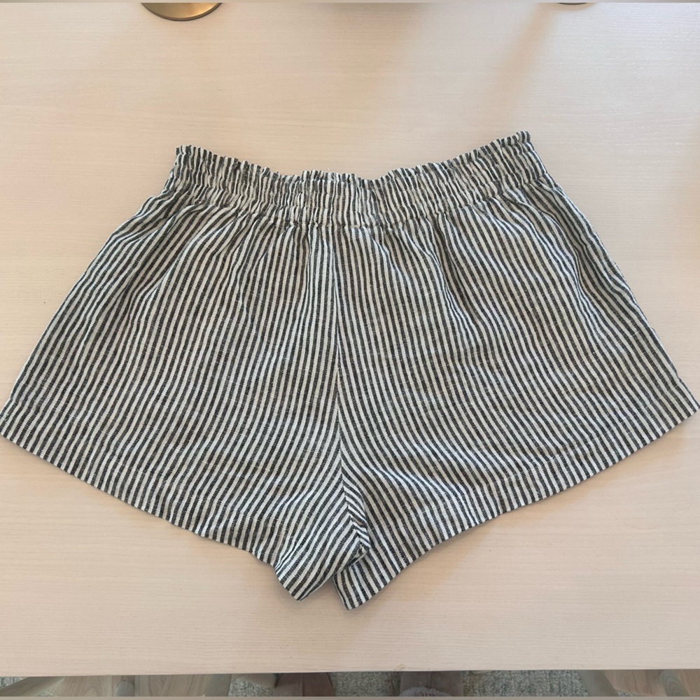 Reformation Mila Linen Shorts